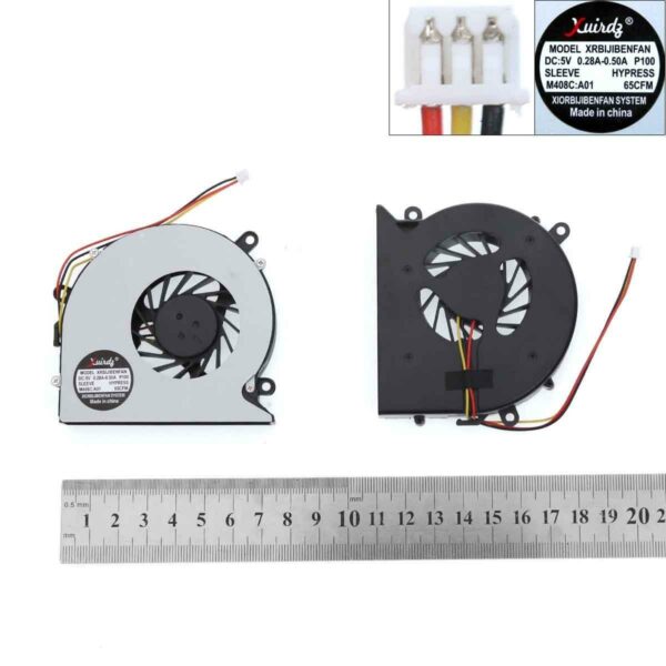 Ventoinha Compatível para Dell Vostro, Acer Aspire e Lenovo - Modelos 1710, 1720, 5520, 5720, Y430, G430, Y530