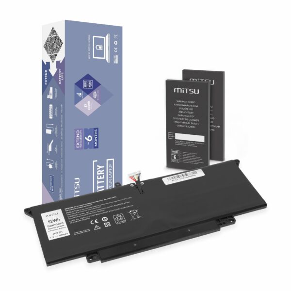 Bateria Mitsu para Dell Latitude 13 7310, 7410