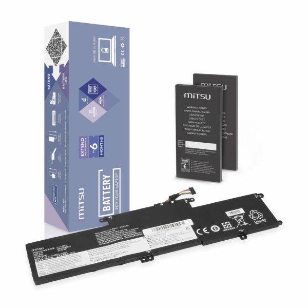 Bateria Mitsu para Lenovo ThinkPad Yoga L380, L390