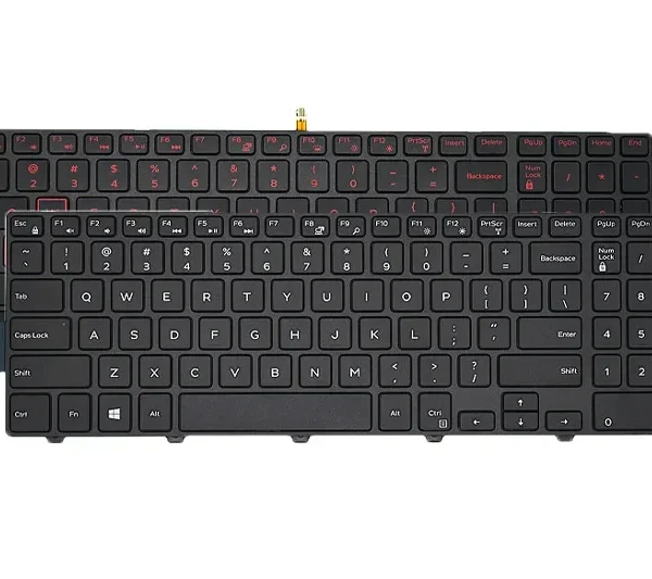 Teclado Espanhol Para Dell Inspiron 3000 5000 3541 3542 3543 5542 3550 5545 5547 3551 3552 3559 3565 3567 3551