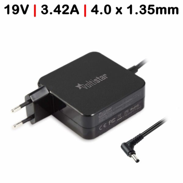 Carregador para Portátil Asus 19V 3.42A 65W 4.0x1.35mm Compatível F553 K540 K556 R515