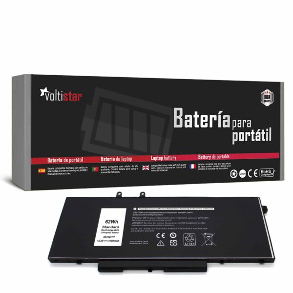 Bateria para Portátil Dell Latitude 14 5401 5410 5411, Latitude 15 5501 5510 - P/N 3HWPP