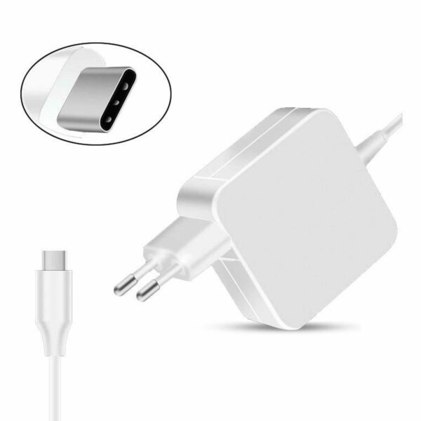 Carregador USB-C 87W Compatível Apple MacBook Pro Air iPad Pro - Green Computer