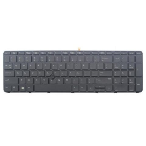 Teclado retroiluminado QWERTY US para HP 450 G3 G4 650 G2 G3 G4 - 831021-091