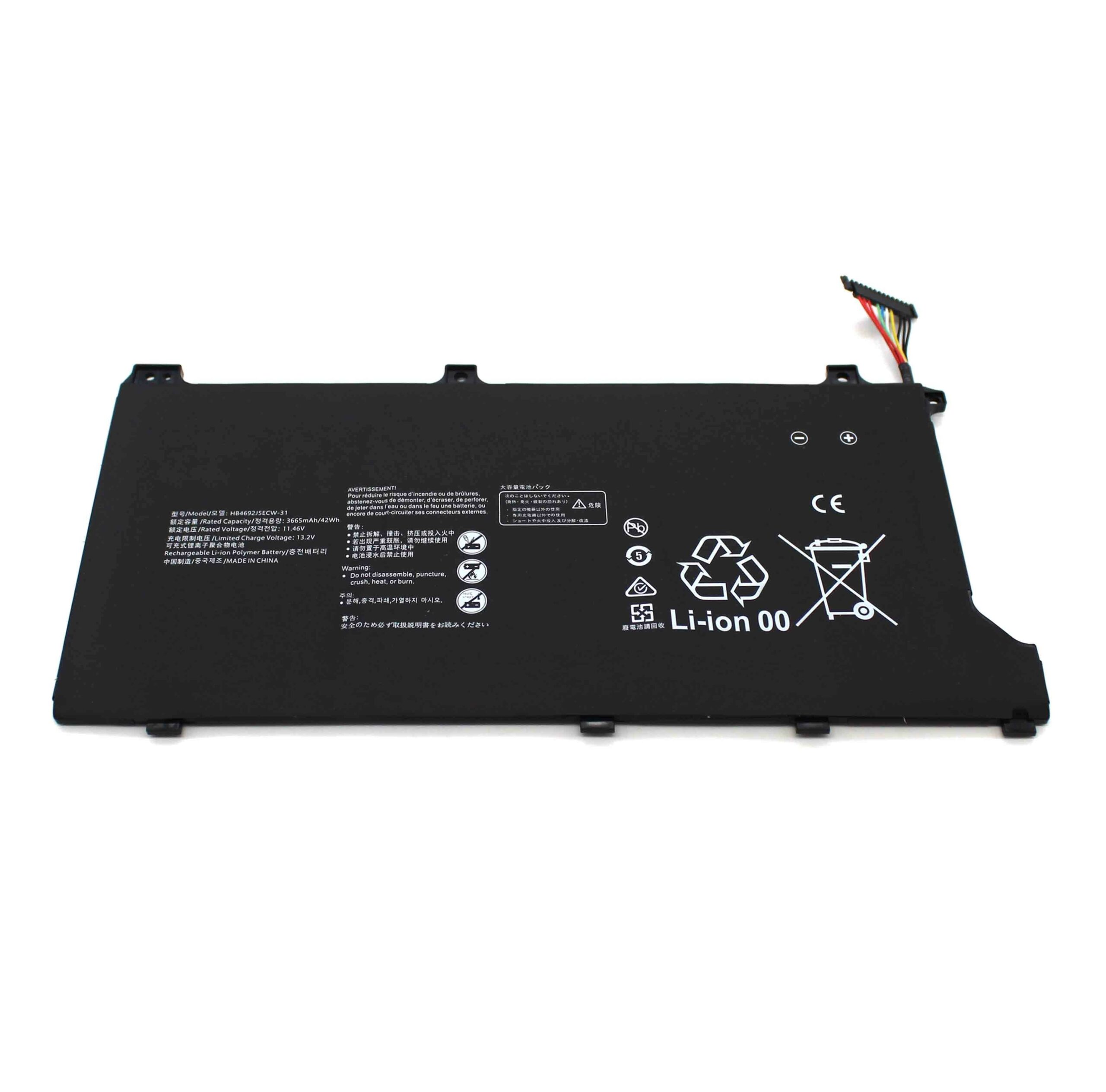 Bateria para Portátil Huawei MateBook D 15-53010TUY HB4692J5ECW-31 11.46V 42Wh