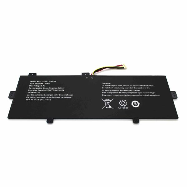 Bateria para Portátil UMAX VisionBook 13Wa Ultra (7.6V 5000mAh) - P/N: NV-3285128-2S