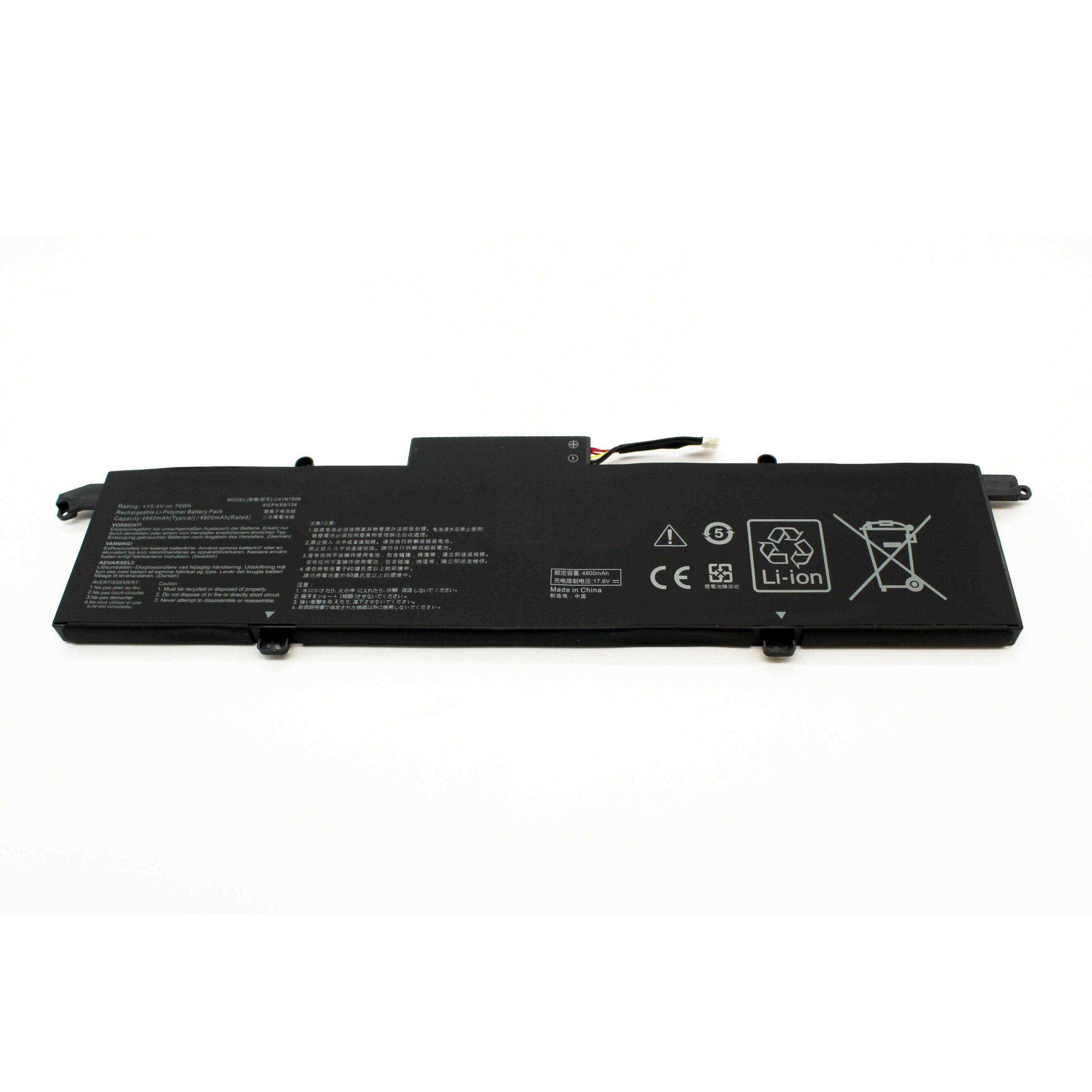 Bateria para Portátil Asus ROG Zephyrus G14 C41PQ05 C41N1908 - 15.4V 76Wh - Image 2