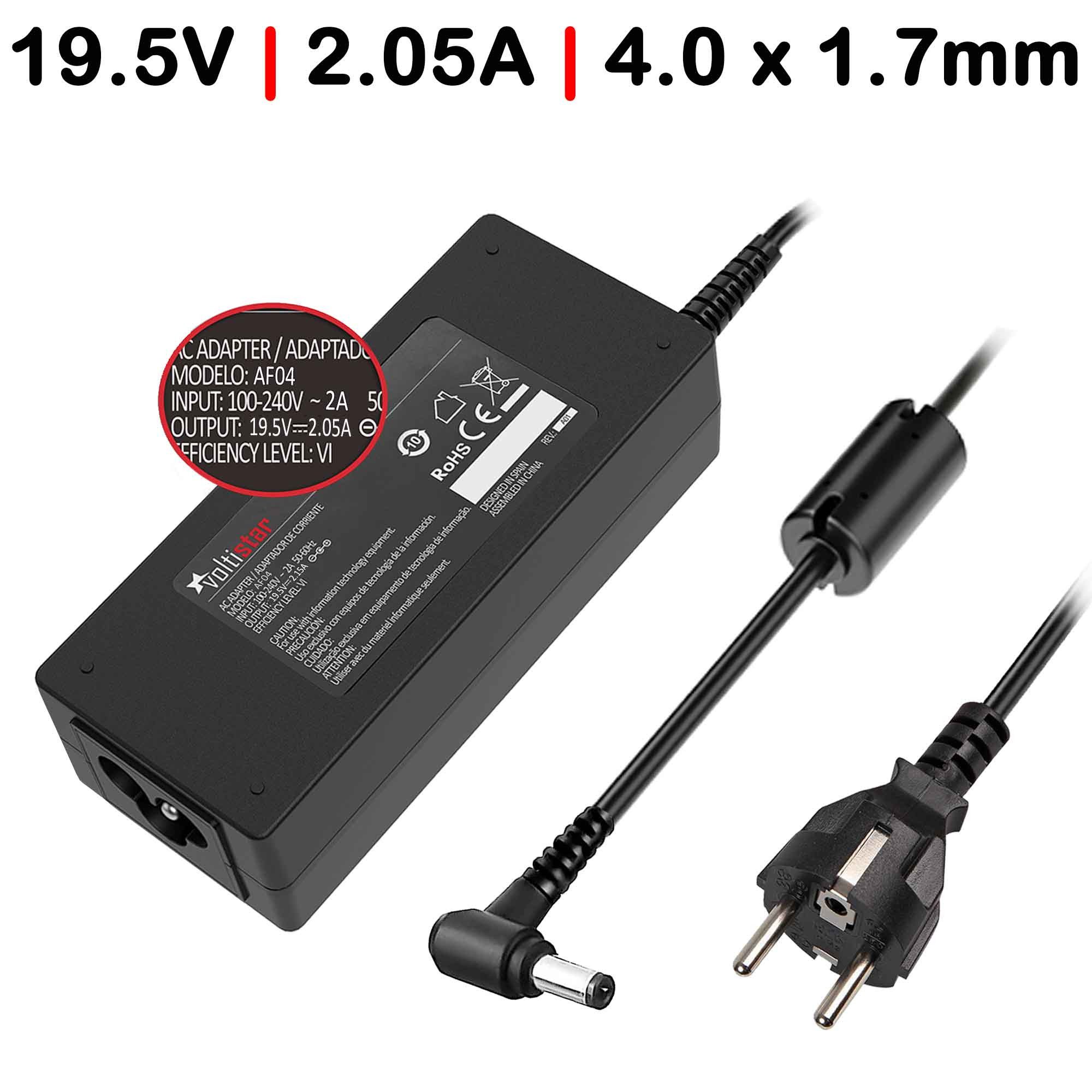 Carregador Portátil HP Compaq Mini 730 Series 19.5V 2.05A (40W) Conector 4.0x1.7mm - Compatível com HP Mini 110, 210, 700, 1000, CQ10 Series - Image 3