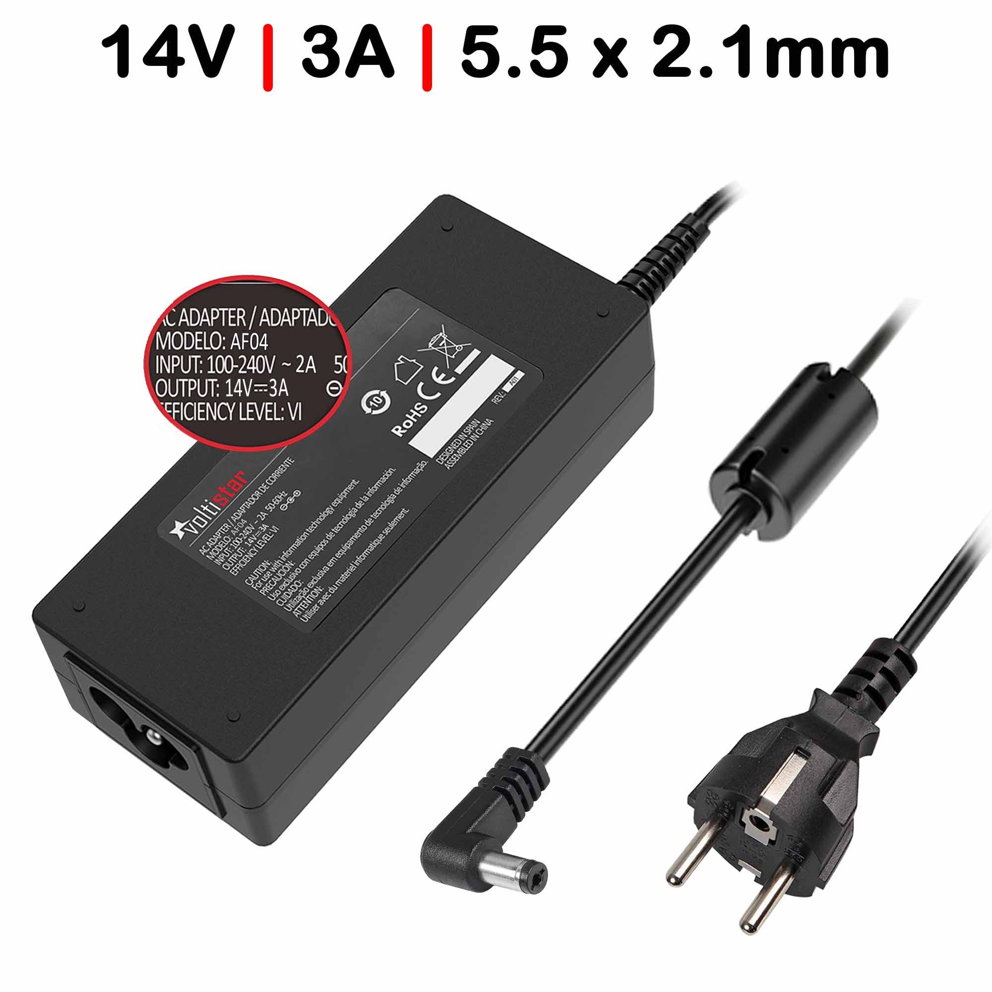 Carregador para Portátil Samsung SyncMaster 150MP 1501MP 14V 3A 42W - Compatível AD-4214N - Image 3