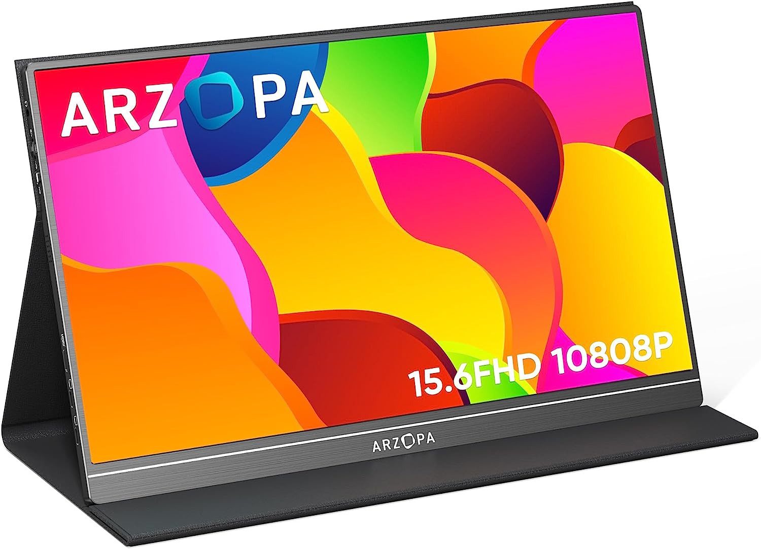 MONITOR PORTÁTIL RZOPA S1 TABLE DE 15.6" 1080 FHD IPS COM HDMI USB-C PARA PC MAC PS5 NINTENDO SWITCH