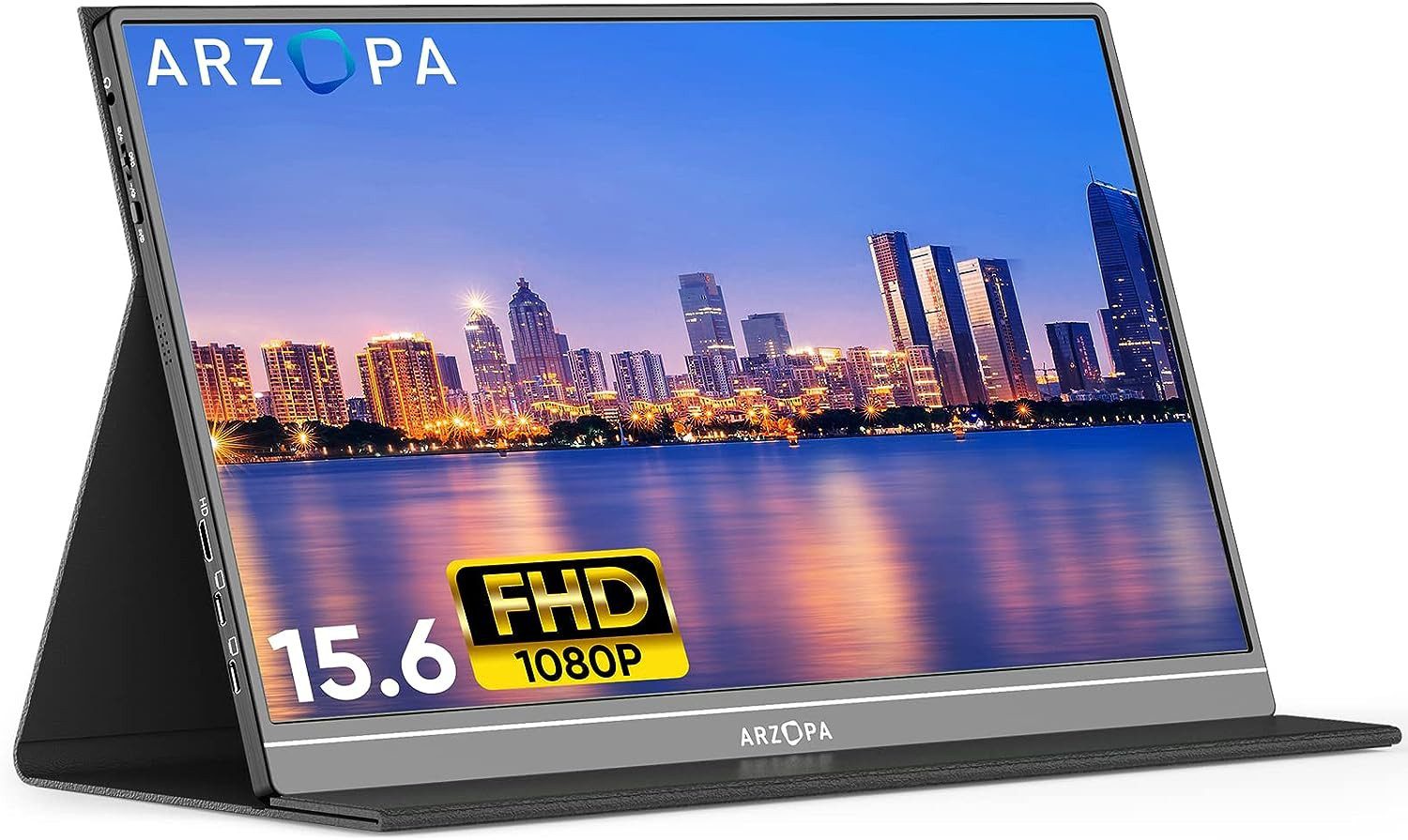 Monitor Portátil ARZOPA A1 GAMUT 15.6" FHD IPS HDMI USB-C para PC, Mac, PS5, Switch