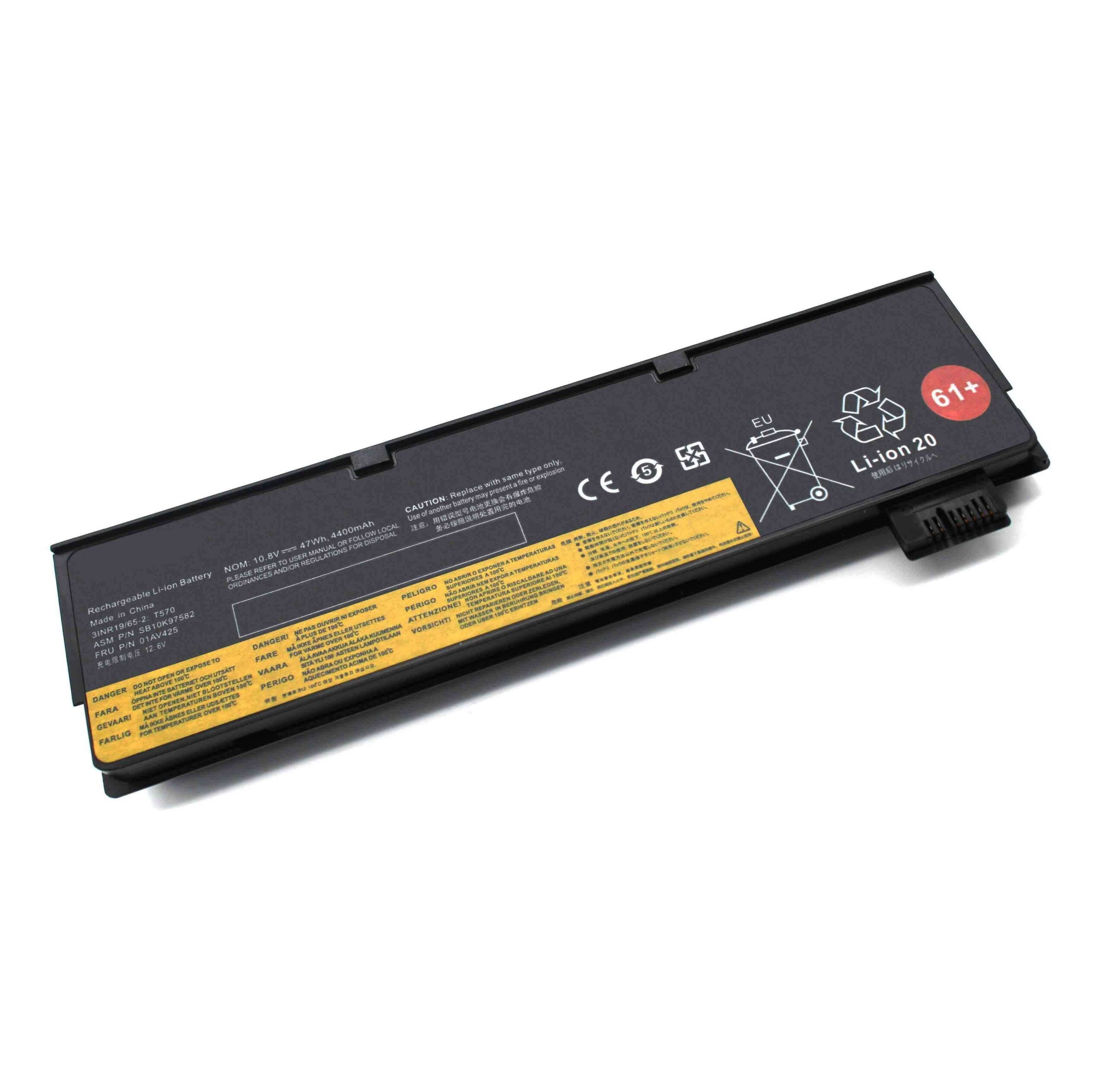 Bateria para Portátil Lenovo ThinkPad T470 T480 T570 T580 - Compatível com 01AV425 01AV426 e Mais - Image 3
