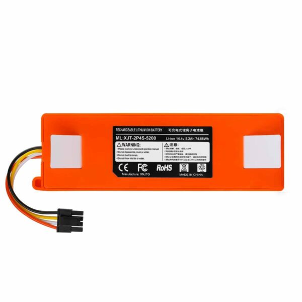 Bateria para Aspirador Robot Xiaomi Roborock S5 S50 S51 S55 S6 S60 S61 - 5200mAh 14.4V