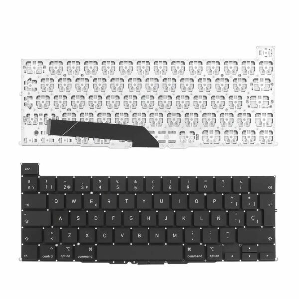 Teclado para Portátil Apple MacBook Pro A2141 Preto Espanhol