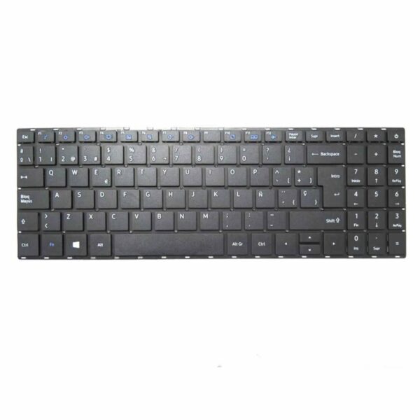 Teclado Portátil Toshiba Dynabook C50-E/G/H/J Series Preto Espanhol GX1C0019K225