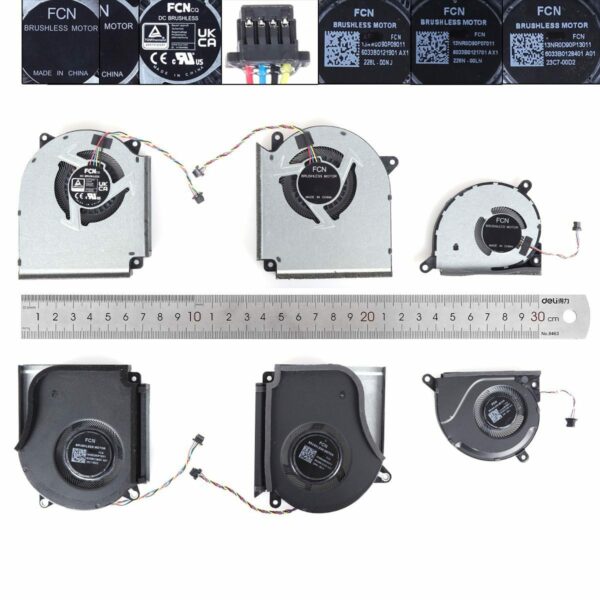 Ventoinhas para Portátil ASUS ROG Strix G16 G614JI G614JJ - Peça de Substituição
