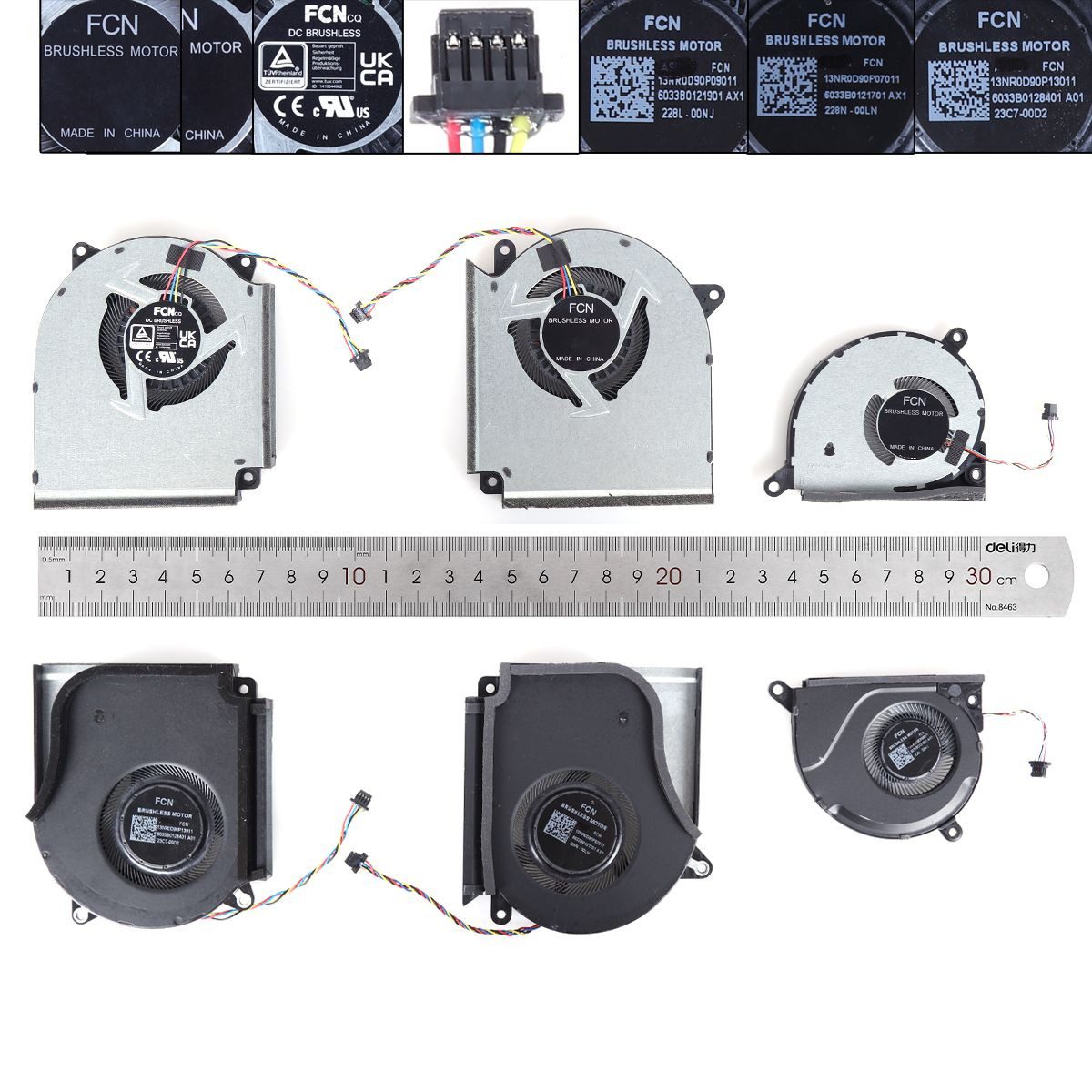 Ventoinhas para Portátil ASUS ROG Strix G16 G614JI G614JJ - Peça de Substituição