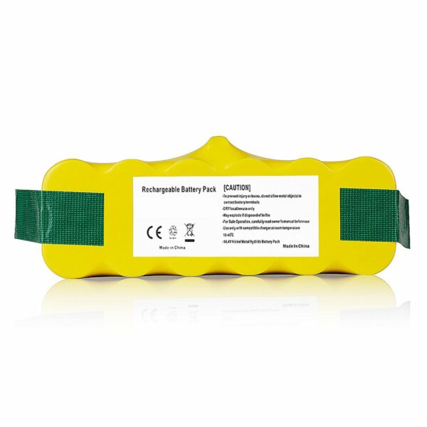 Bateria de Alta Capacidade 14.4V 5000mAh para Aspirador Robot iRobot Roomba Séries 500, 600, 700, 800 - BATASP005