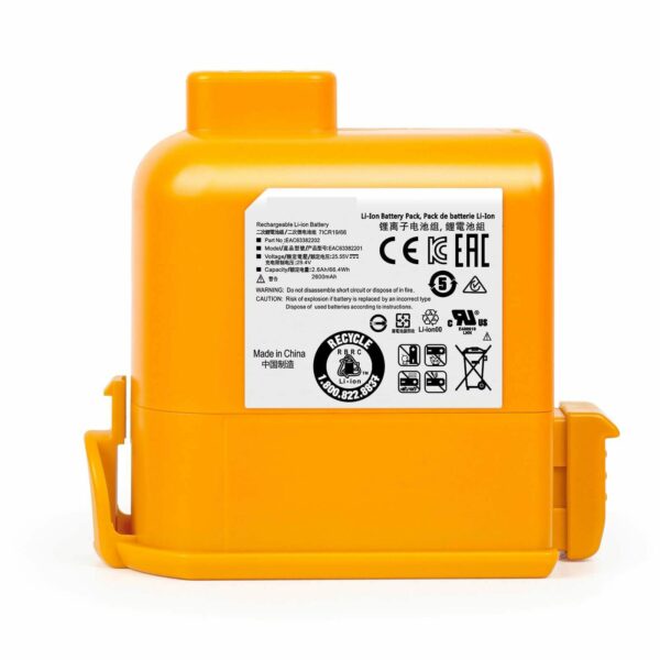Bateria de Substituição para Portátil LG CordZero A9 P9 A9K A9M Series - 25.5V 2500mAh