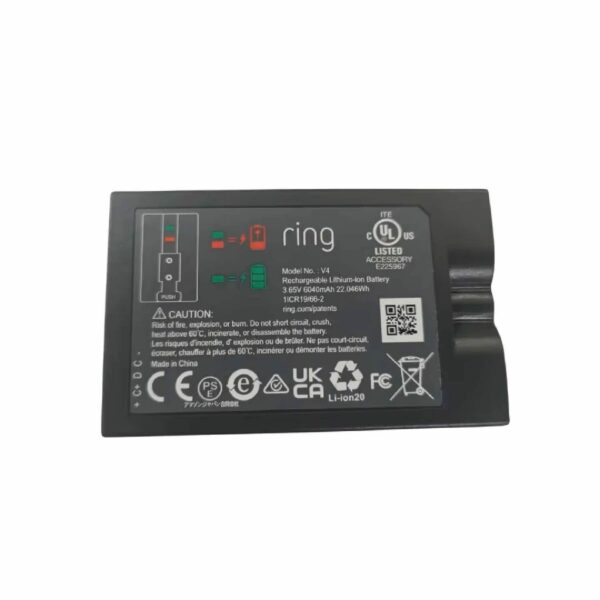 BATERIA PARA RING VIDEO DOORBELL 3 SUBTEL 6040MAH 3.65V 5AT3S3