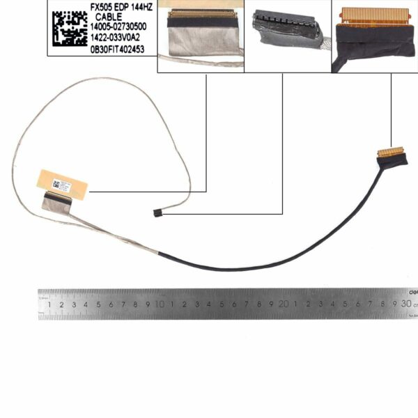 CABO FLEXÍVEL ASUS FX505 FX50D FX86F FX86G FX95G 40PIN