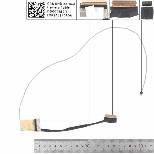 Cabo LCD/LED 4K UHD 40 Pinos para Portátil HP 15-CE TPN-Q194 - DD0G3ALC311