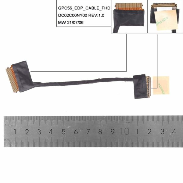 CABO LCD/LED CABO LCD HP ENVY X360 15M-ED-EE 15T-ED 15-ED-EE 30PIN 0,5. DC02C00NY00