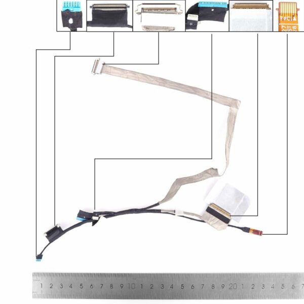 CABO LCD/LED DELL 7420 E7420 7200 P135G 40PIN 0.5. DC02C00R100 09WV8F