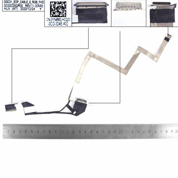 CABO LCD/LED DELL LATITUDE 7320S E7320 30PIN0.4 FHD RGB DC02C00QR00 0Y5WMD