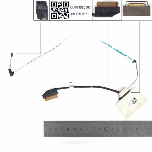 CABO LCD/LED HP 15-DC TPN-Q211 CABO LCD FHD 60HZ DD0G3DLC013 DD0G3DLC003