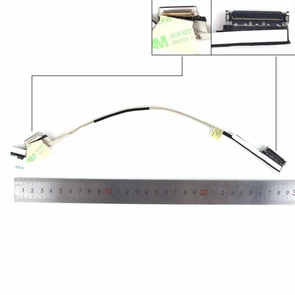 Cabo LCD/LED FHD 30 Pinos com Toque para Portátil HP EliteBook 740 G5, 745 G5, 840 G5, 845 G5 - P/N: 6017B0894601, 6017B0894501