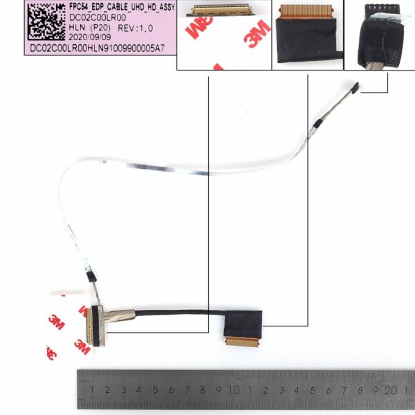 CABO LCD/LED HP AIR 15-DH TPN-C143 4K 40PIN 0,5 UHD 144HZ DC02C00LR00
