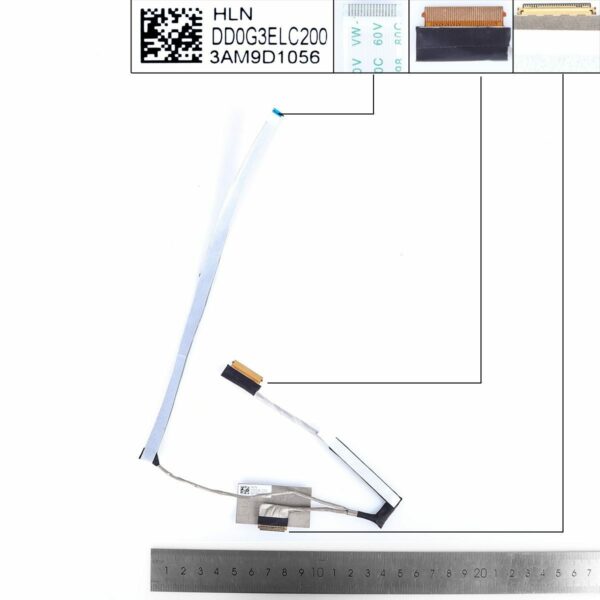 CABO LCD/LED HP TPN-Q236 Q238 15-EK 15-EN 30PIN 0,5 DD0G3ELC200