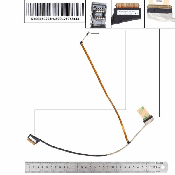 CABO LCD/LED MSI GF75 MS-17F3 MS17F1 MS17F2 MS17F3 MS17F4 MS-17F5 17F6 40PIN 0,5 K1N-3040203-H39