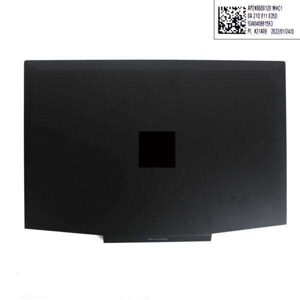 CAPA TRASEIRA HP 15-DK LCD PRETAO LOGOTIPO É ROXO