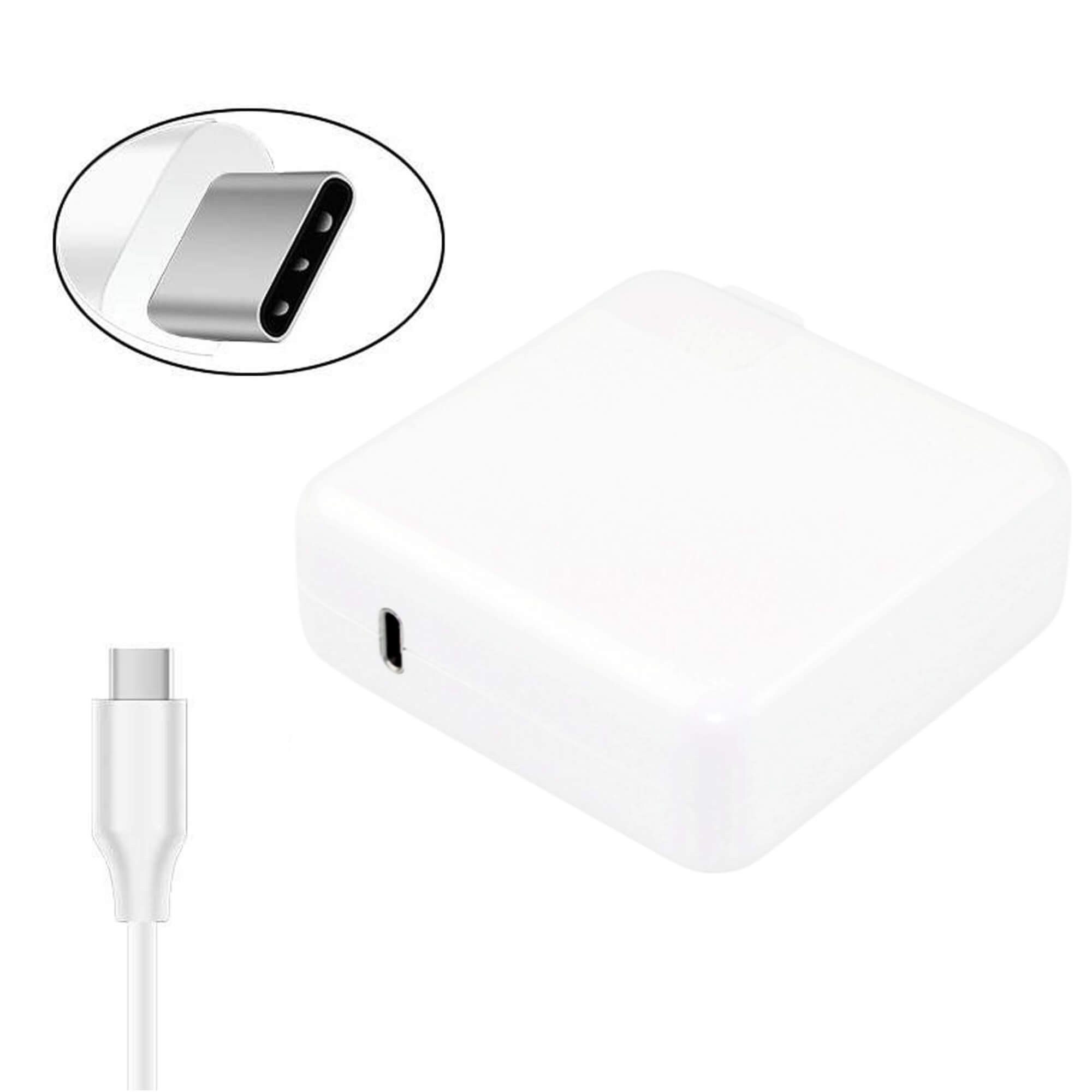 Carregador USB-C 96W Branco para Portátil Apple MacBook e iPad Pro - Green Computer - Image 2