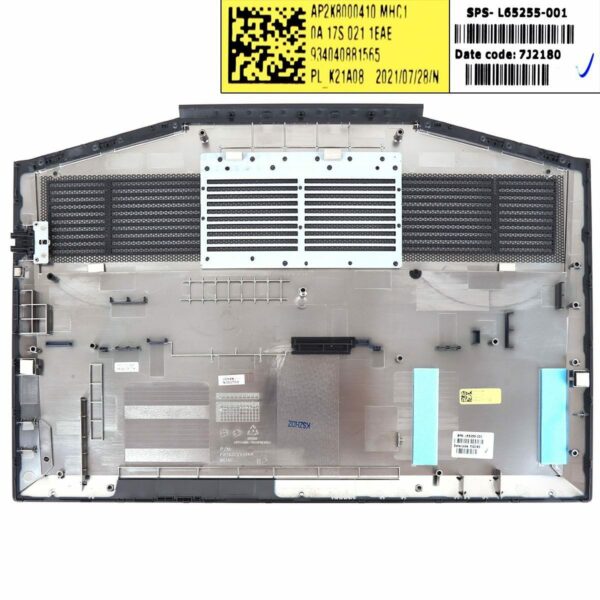 CASE HP PAVILION 15-DK 15T-DK TPN-C141 CAIXA BASE INFERIOR PRETA