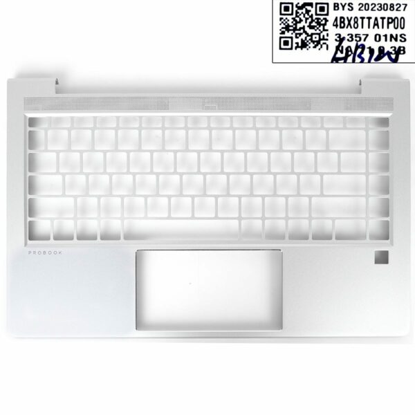 Palmrest Top Case Prata para HP ProBook 440 G10 / 445 G10 (HSN-Q32C-Q34C-4) - Sem Teclado/Mousepad