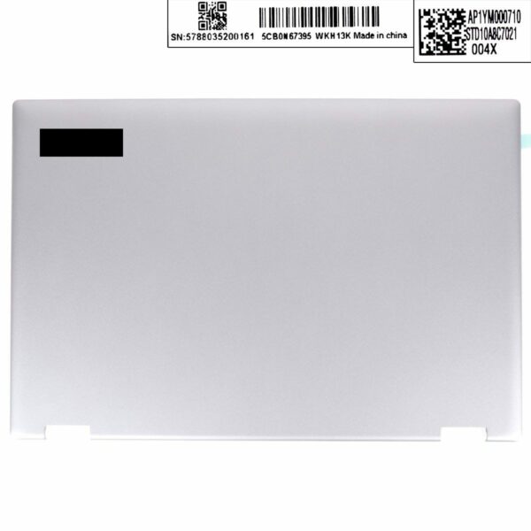 Tampa Traseira LCD Superior Prata para Portátil Lenovo Flex5-14 Yoga 520 Series (520-14, 520-14IKB)