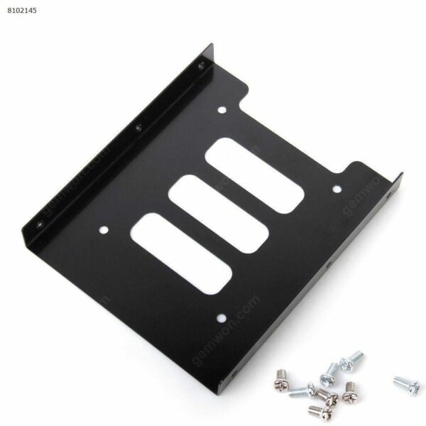 COBRIR DISCO RÍGIDO SSD HDD DE 2,5 POLEGADAS PARA BANDEJA DE AÇO SÓLIDO DE 3,5 POLEGADAS/SUPORTE DE MONTAGEM DE BAÍA