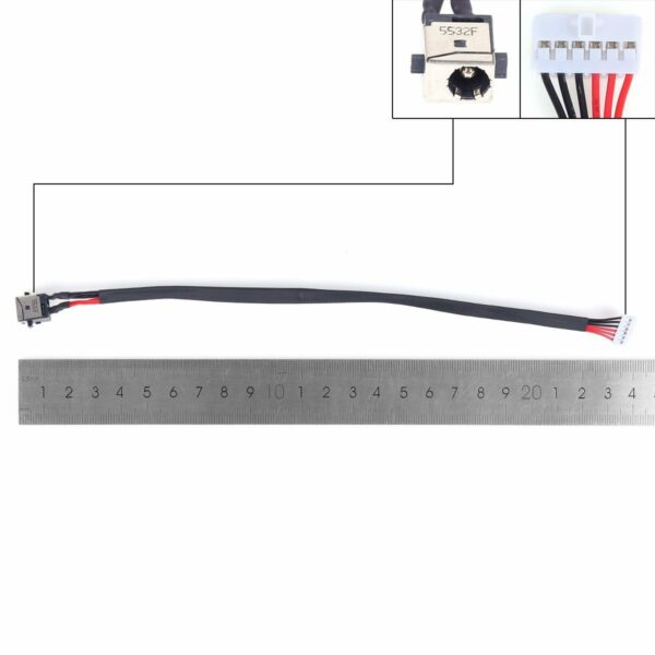CONECTOR/CABO DC ASUS X751M F751LD X450 X751 F751 (CONECTOR DC) PJ721