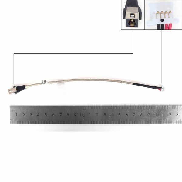 CONECTOR/CABO DC DC30100Z000 DC30100Z100 CABO CONECTOR DE ALIMENTAÇÃO DC LENOVO IDEAPAD FLEX 4-1580 80VE CS PJ1137