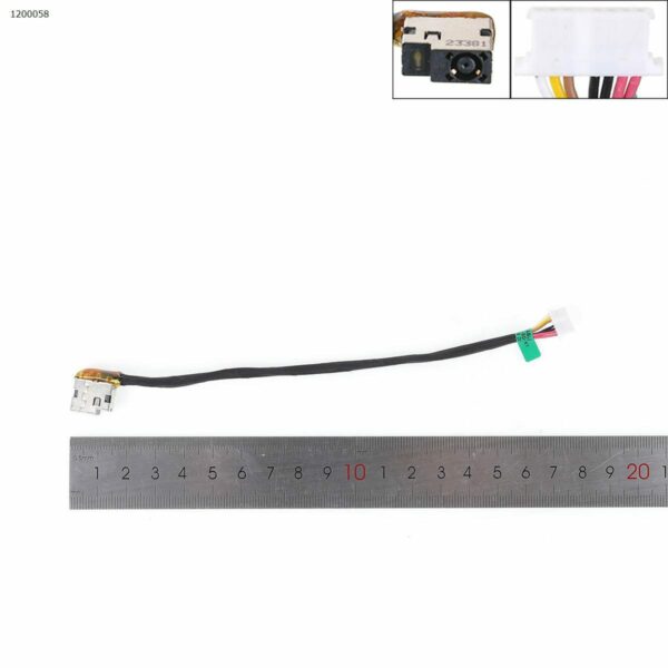 CONECTOR/CABO DC HP STREAM 14" 754734-SD1 754734-FD1 CONECTOR DE ALIMENTAÇÃO DC COM CONECTOR DE CABO (COM CABO 17,5 CM) PJ799