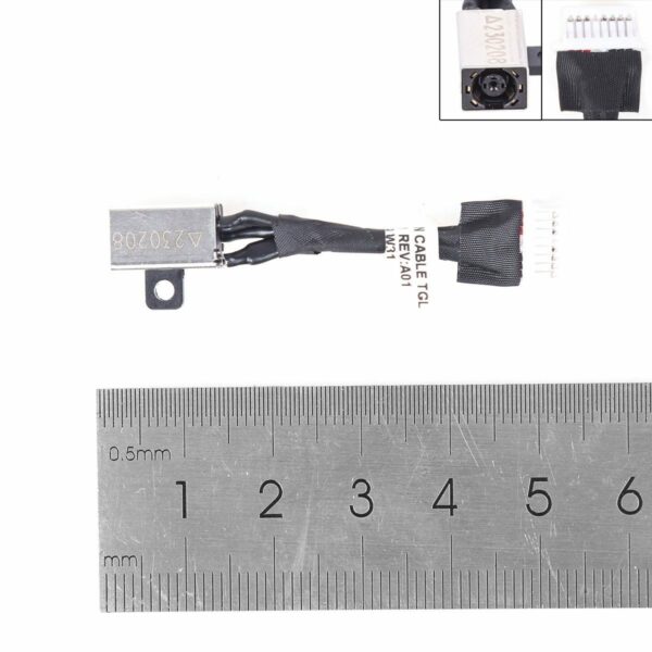 CONECTOR/CABO DC NOVO GENUÍNO DELL INSPIRON 5481 5482 5485 5491 5591 PORTA DE ENTRADA DC WJXD9 PJ1117