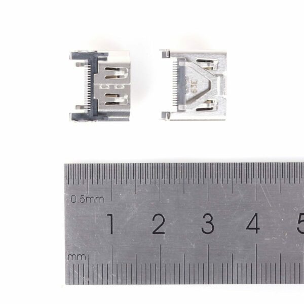 Conector HDMI Jack para Sony PlayStation 4 PS4 Pro Slim - Peça de Substituição Versão 2