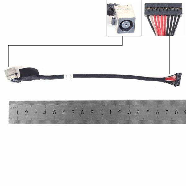 CONECTOR DC/CABO DE ALIMENTAÇÃO DC PARA ACER PREDATOR 15 G9-593, 17 G9-791 GX-791 GX-792 SÉRIE 1417-00EE000 1417-00EE000