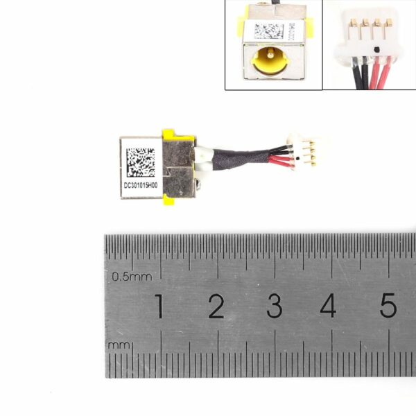 CONECTOR DE CARREGAMENTO HP PROBOOK 430 440 450 470 G5 G6 G7 924444-F30 5CM