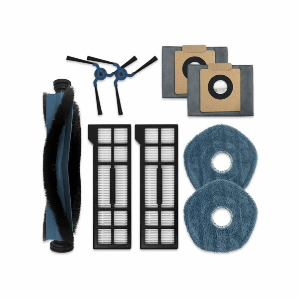 Kit Acessórios Reposição Aspiradora Eufy X10 Pro Omni - Escovas, Filtros e Mops