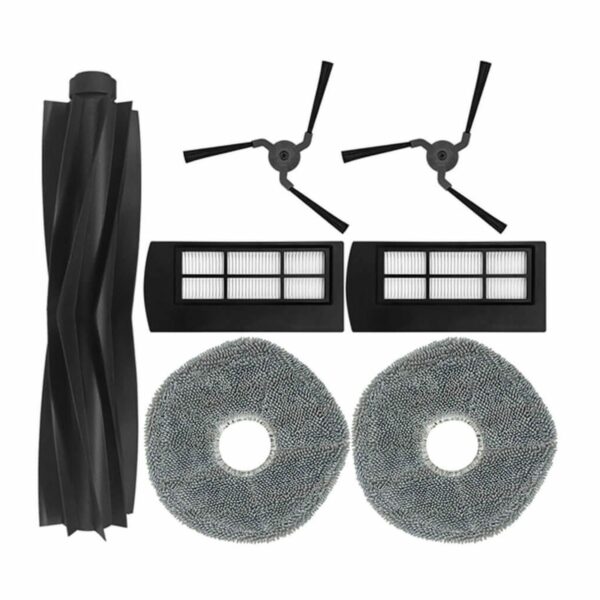 Kit Peças de Reposição para Aspirador Robô Eufy X9 Pro - Rolo, Escovas, Filtros, Mops