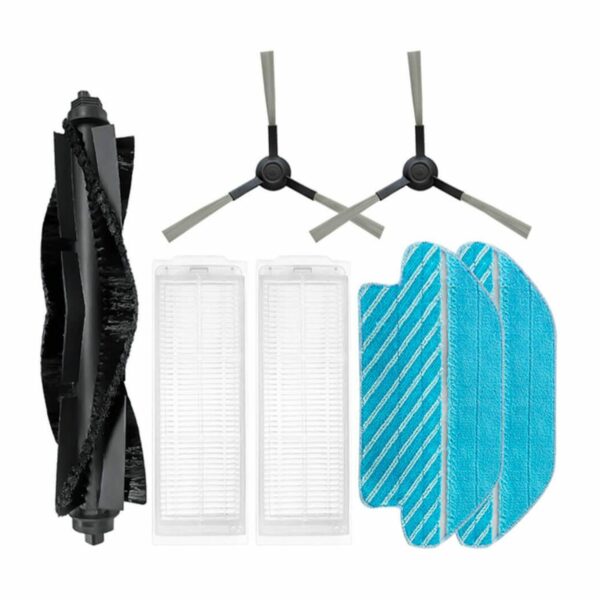 Kit de Acessórios de Reposição para Aspirador Robô Proscenic M6 Pro - Rolo, Escovas, Filtros e Mopas